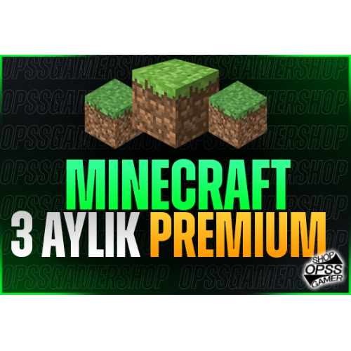  3 Aylık Minecraft Premium